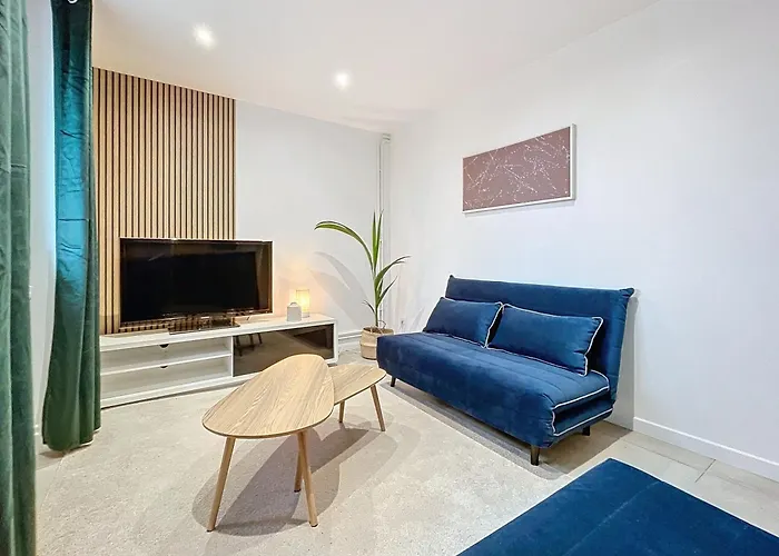 Le D'alembert - Joli T3 Lumineux Et Spacieux Apartment Dijon